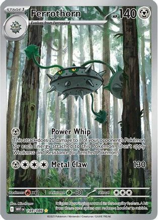 SV White Flare 149/086 Ferrothorn - Holofoil - Illustration Rare