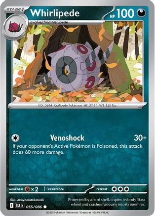 SV Black Bolt 055/086 Whirlipede - Common