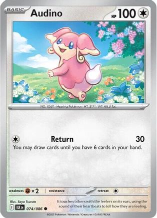 SV Black Bolt 074/086 Audino - Common