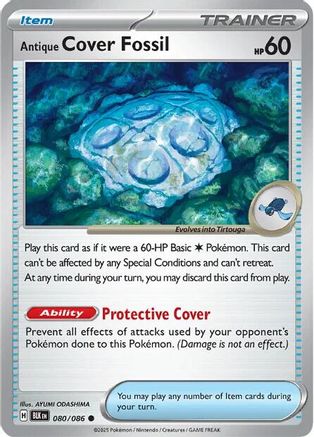 SV Black Bolt 080 Antique Cover Fossil - Common