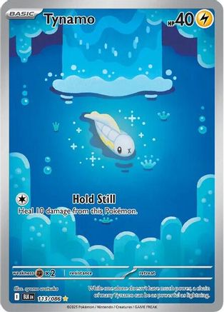 SV Black Bolt 113/086 Tynamo - Holofoil - Illustration Rare