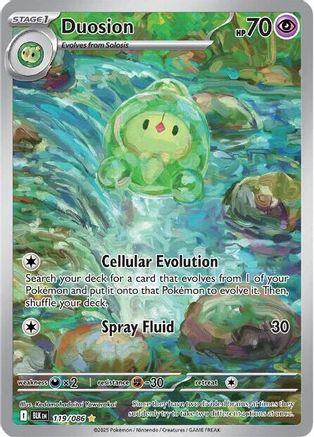 SV Black Bolt 119/086 Duosion - Holofoil - Illustration Rare