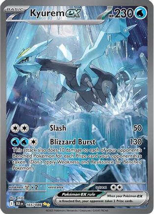 SV Black Bolt 165/086 Kyurem ex - Holofoil - Special Illustration Rare