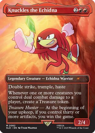 Secret Lair Drop Series - (SLD-2082) - Knuckles the Echidna