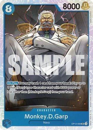 Legacy of the Master OP12-056 Monkey.D.Garp (OP12-056) - Foil - Super Rare