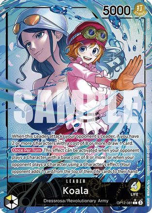 Legacy of the Master OP12-081 Koala (081) (Alternate Art) (OP12-081) - Foil - Leader