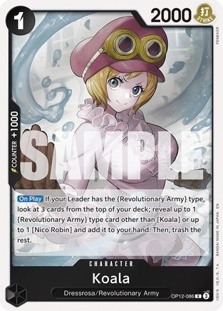 Legacy of the Master OP12-086 Koala (086) (OP12-086) - Foil - Rare
