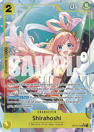 Legacy of the Master OP12-102 Shirahoshi (Alternate Art) (OP12-102) - Foil - Super Rare