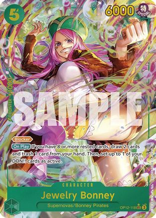 Legacy of the Master OP12-118 Jewelry Bonney (118) (Alternate Art) (OP12-118) - Foil - Secret Rare