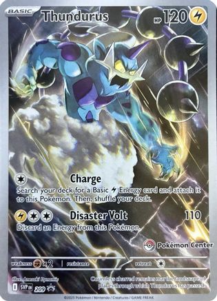 SV Scarlet & Violet Promo Cards 209 Thundurus - Holofoil - Promo