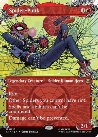 Marvel's Spider-Man - (SPM-210) - Spider-Punk (0210) (Borderless)