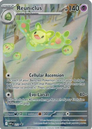 SV Scarlet & Violet Promo Cards 212 Reuniclus - Holofoil - Promo