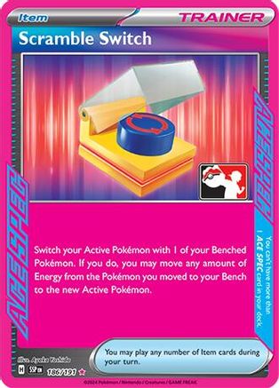 Prize Pack Series Cards 186 Scramble Switch - Holofoil - ACE SPEC Rare