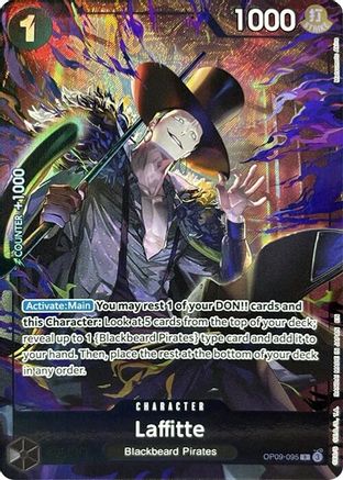 One Piece Promotion Cards OP09-095 Laffitte (Premium Card Collection -Best Selection Vol. 4-) (OP09-095) - Foil - Rare