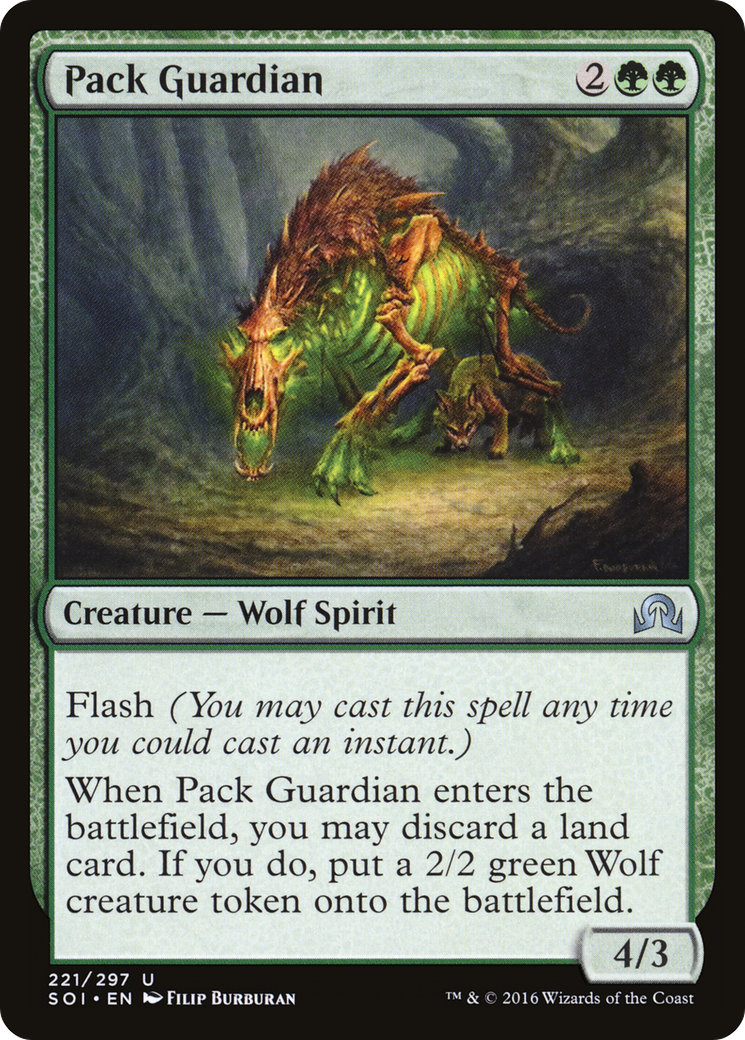 Shadows over Innistrad - (SOI-221) - Pack Guardian