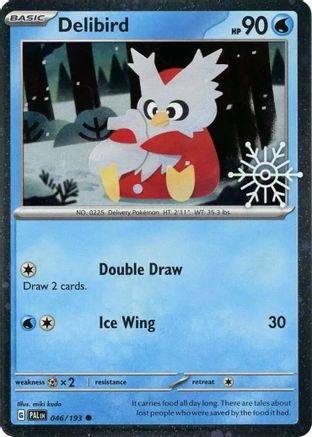 Miscellaneous Cards & Products 046 Delibird (Holiday Calendar) - Holofoil - Common
