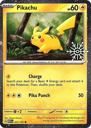 Miscellaneous Cards & Products 025/165 Pikachu - Common