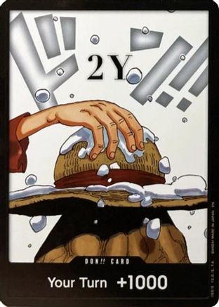 Legacy of the Master DON!! Card (2Y) (Double Pack Set Vol. 8) - Foil - DON!!