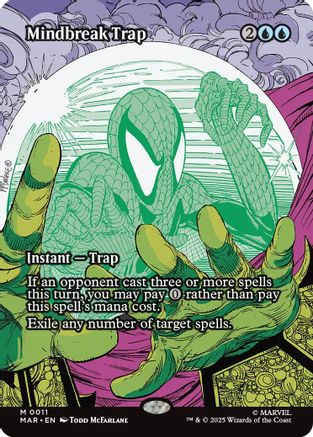 Marvel Eternal-Legal - (MAR-011) - Mindbreak Trap (Borderless)