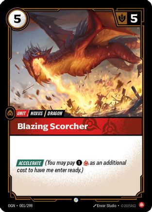 Origins (001/298): Blazing Scorcher - Foil