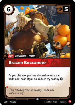 Origins (002/298): Brazen Buccaneer - Foil