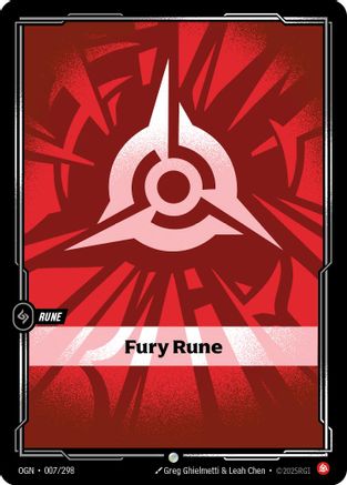 Origins (007/298): Fury Rune -