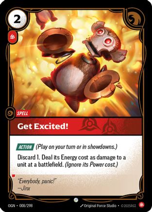 Origins (008/298): Get Excited! -