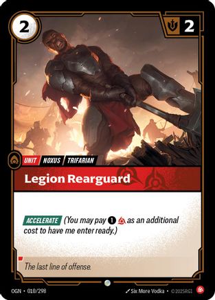 Origins (010/298): Legion Rearguard - Foil