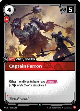 Origins (015/298): Captain Farron -