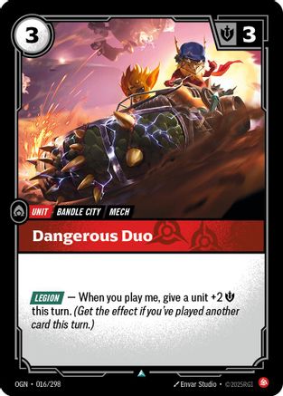 Origins (016/298): Dangerous Duo -