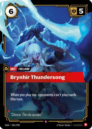 Origins (026/298): Brynhir Thundersong - Foil