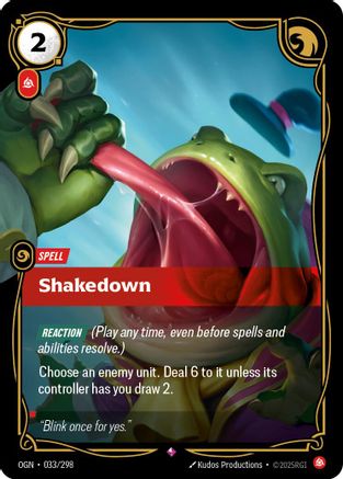 Origins (033/298): Shakedown - Foil