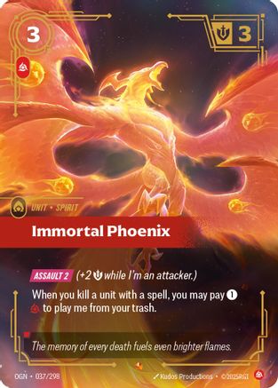 Origins (037/298): Immortal Phoenix - Foil