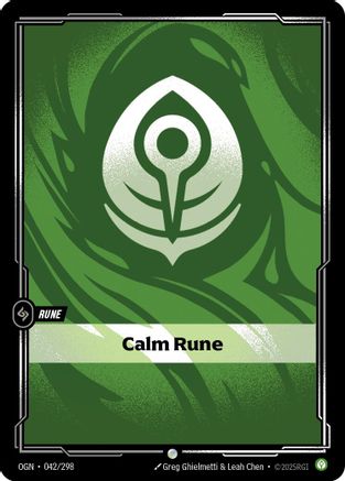 Origins (042/298): Calm Rune -