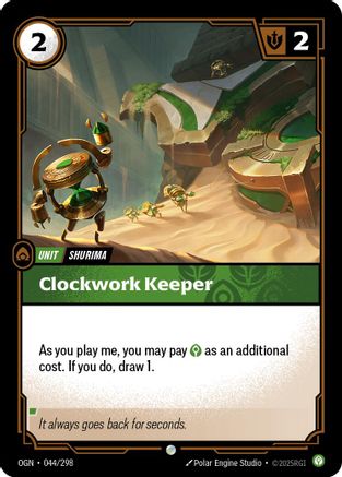 Origins (044/298): Clockwork Keeper -