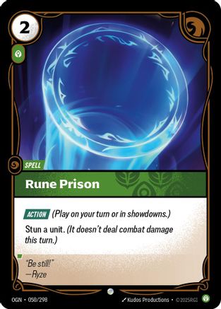 Origins (050/298): Rune Prison - Foil
