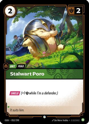 Origins (052/298): Stalwart Poro -