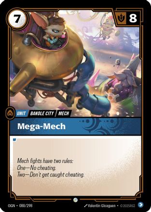 Origins (088/298): Mega-Mech - Foil