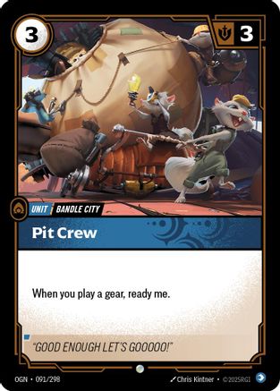 Origins (091/298): Pit Crew - Foil