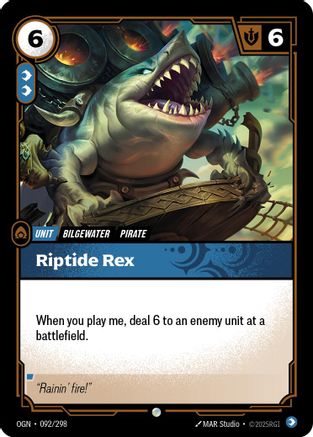 Origins (092/298): Riptide Rex -