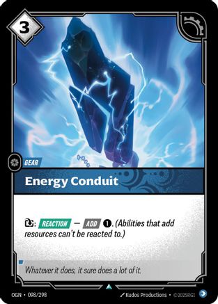 Origins (098/298): Energy Conduit - Foil