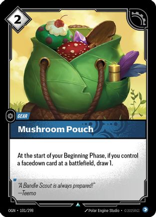 Origins (101/298): Mushroom Pouch -