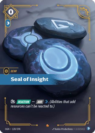Origins (120/298): Seal of Insight - Foil