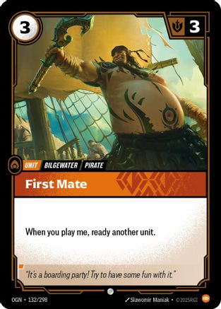 Origins (132/298): First Mate - Foil