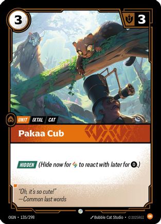 Origins (135/298): Pakaa Cub - Foil