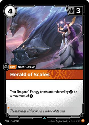 Origins (140/298): Herald of Scales -