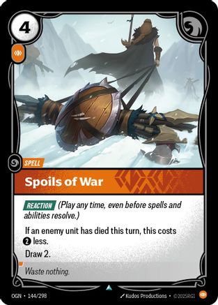 Origins (144/298): Spoils of War - Foil