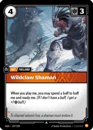 Origins (147/298): Wildclaw Shaman -