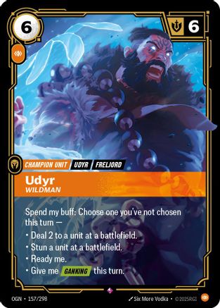 Origins (157/298): Udyr - Wildman - Foil