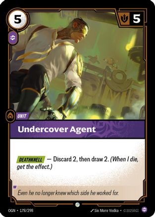 Origins (178/298): Undercover Agent -